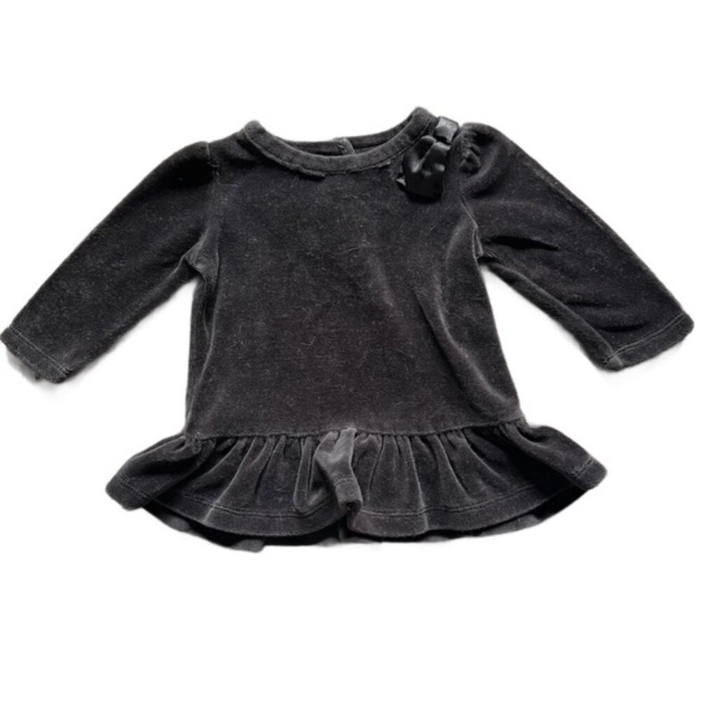 Koala Baby Black Long Sleeve Top (6M)